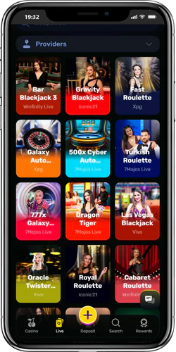 Live casino games